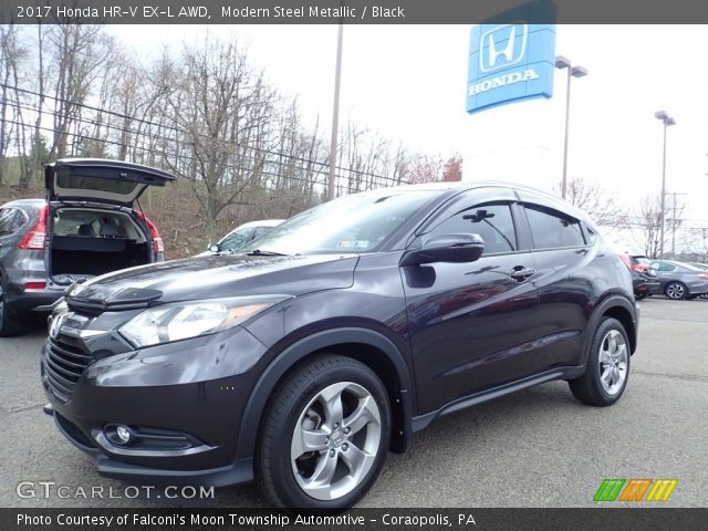 2017 Honda HR-V EX-L AWD in Modern Steel Metallic