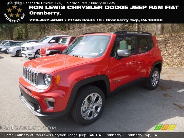 2019 Jeep Renegade Limited 4x4 in Colorado Red