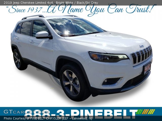 2019 Jeep Cherokee Limited 4x4 in Bright White