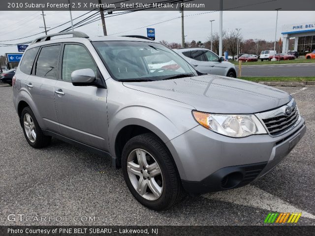 2010 Subaru Forester 2.5 X Premium in Steel Silver Metallic