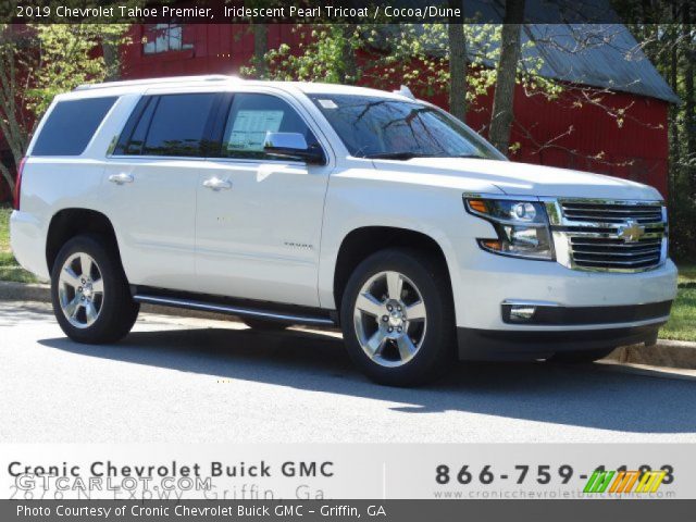 2019 Chevrolet Tahoe Premier in Iridescent Pearl Tricoat