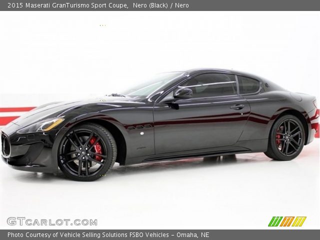 2015 Maserati GranTurismo Sport Coupe in Nero (Black)
