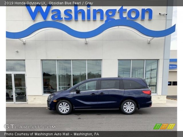 2019 Honda Odyssey LX in Obsidian Blue Pearl