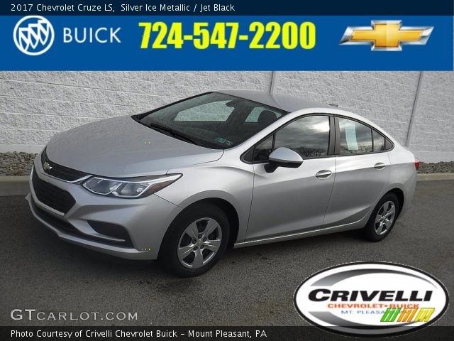 2017 Chevrolet Cruze LS in Silver Ice Metallic
