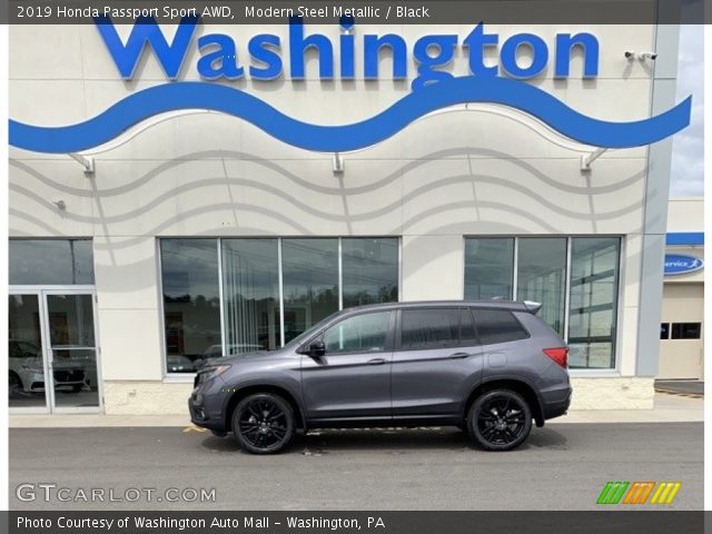 2019 Honda Passport Sport AWD in Modern Steel Metallic