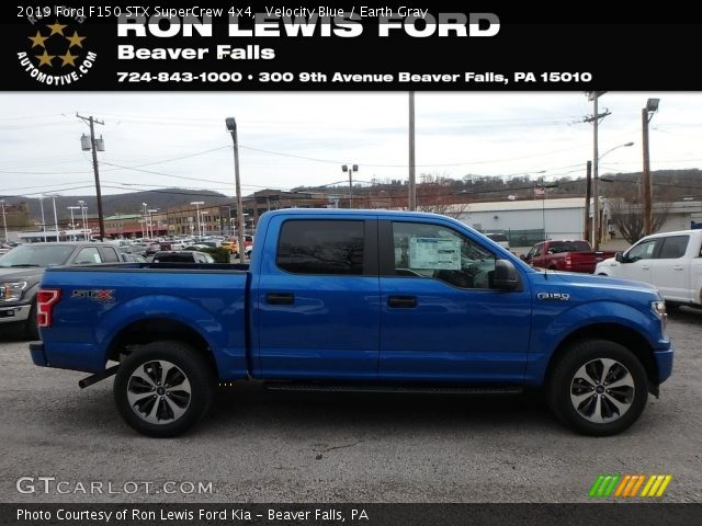 2019 Ford F150 STX SuperCrew 4x4 in Velocity Blue