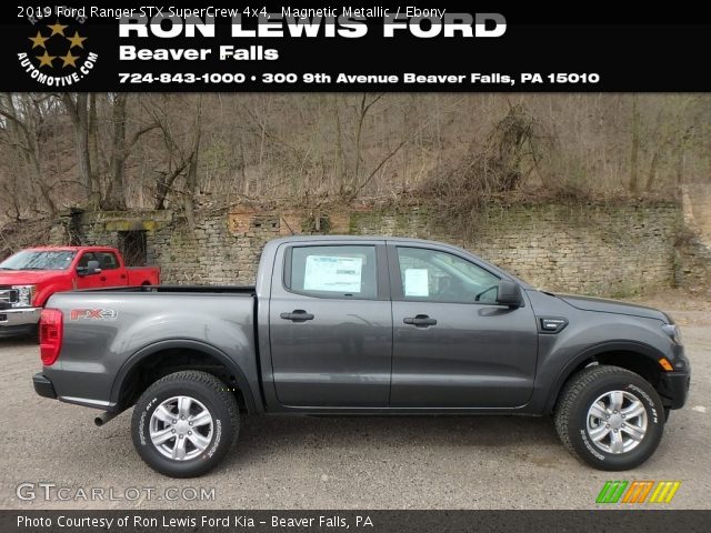 2019 Ford Ranger STX SuperCrew 4x4 in Magnetic Metallic