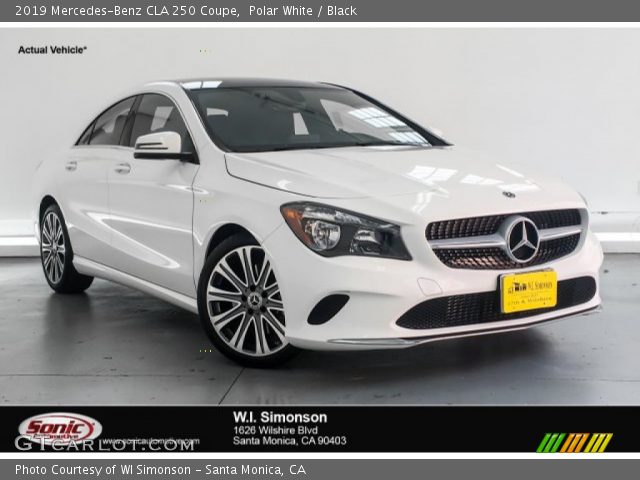 2019 Mercedes-Benz CLA 250 Coupe in Polar White