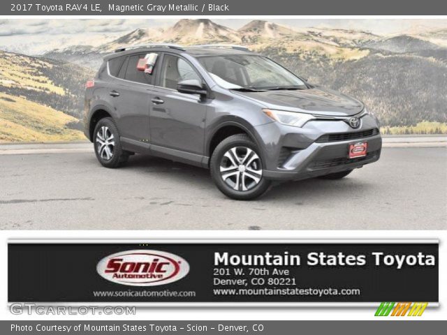 2017 Toyota RAV4 LE in Magnetic Gray Metallic