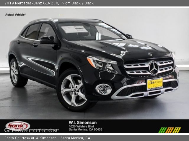 2019 Mercedes-Benz GLA 250 in Night Black