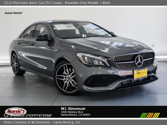 2019 Mercedes-Benz CLA 250 Coupe in Mountain Grey Metallic