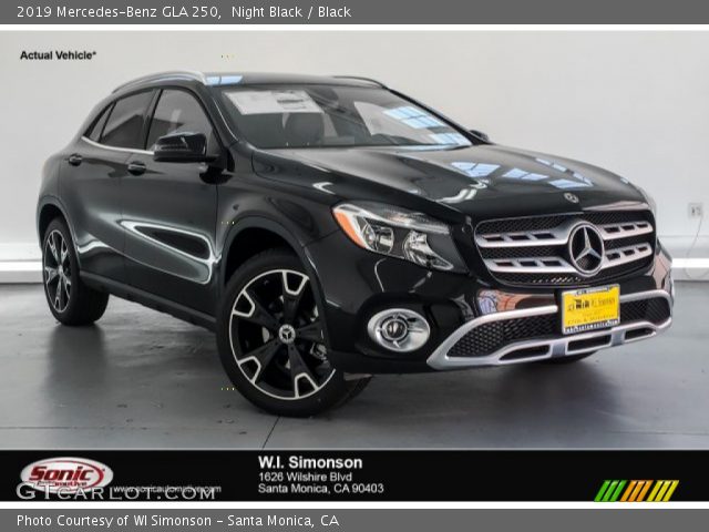 2019 Mercedes-Benz GLA 250 in Night Black