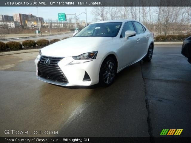 2019 Lexus IS 300 AWD in Eminent White Pearl