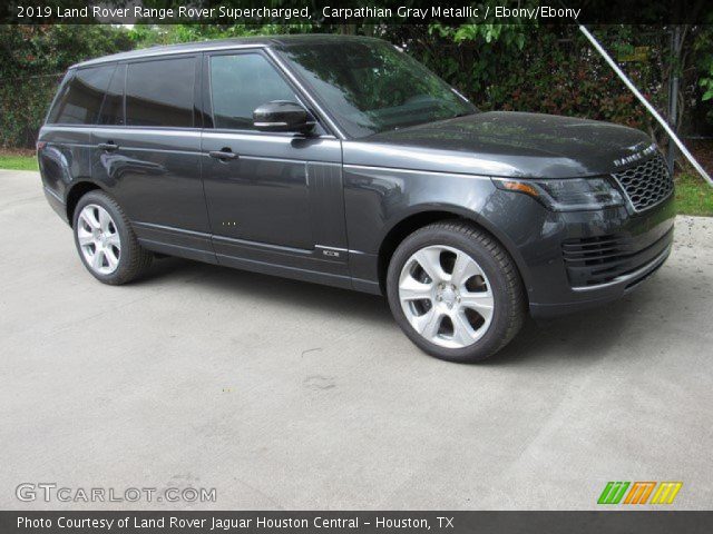 2019 Land Rover Range Rover Supercharged in Carpathian Gray Metallic