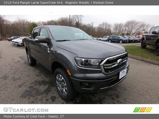2019 Ford Ranger Lariat SuperCrew 4x4 in Magnetic Metallic