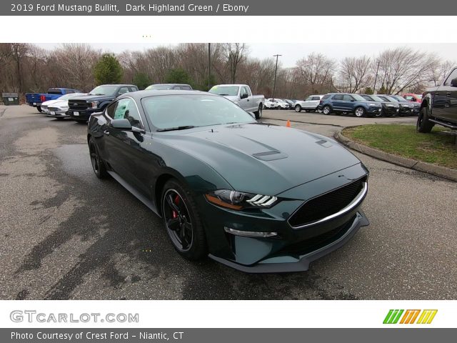 2019 Ford Mustang Bullitt in Dark Highland Green