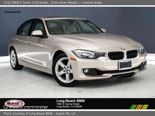 2015 BMW 3 Series 328i Sedan in Orion Silver Metallic