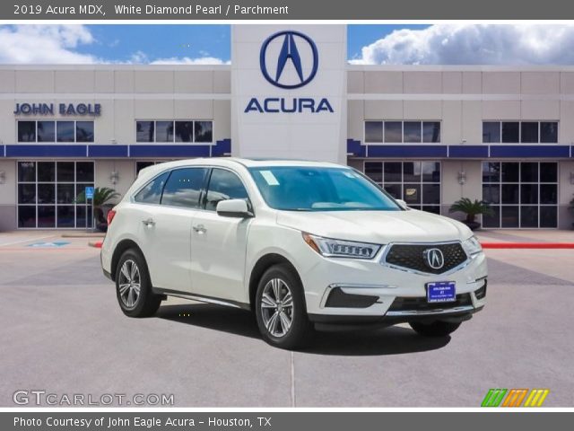 2019 Acura MDX  in White Diamond Pearl