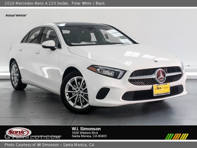 2019 Mercedes-Benz A 220 Sedan in Polar White