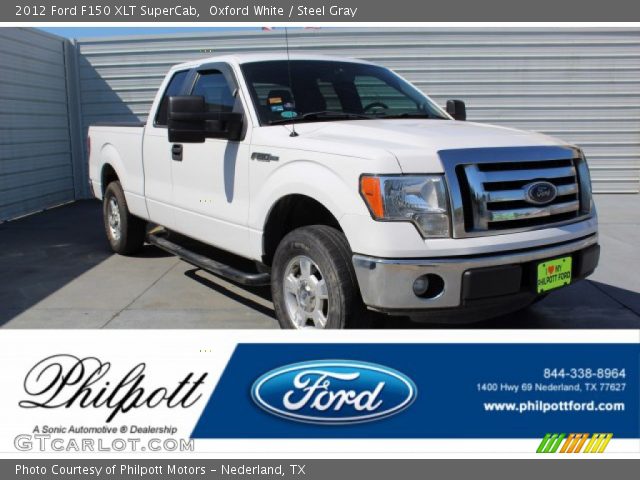 2012 Ford F150 XLT SuperCab in Oxford White