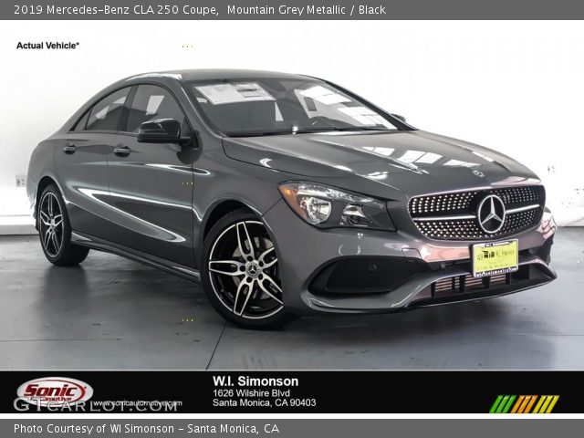 2019 Mercedes-Benz CLA 250 Coupe in Mountain Grey Metallic