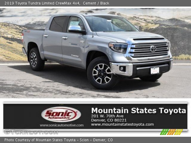 2019 Toyota Tundra Limited CrewMax 4x4 in Cement