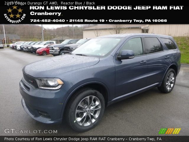 2019 Dodge Durango GT AWD in Reactor Blue