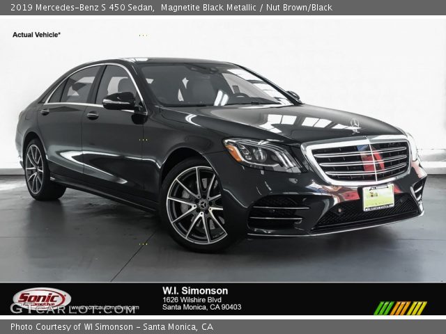 2019 Mercedes-Benz S 450 Sedan in Magnetite Black Metallic