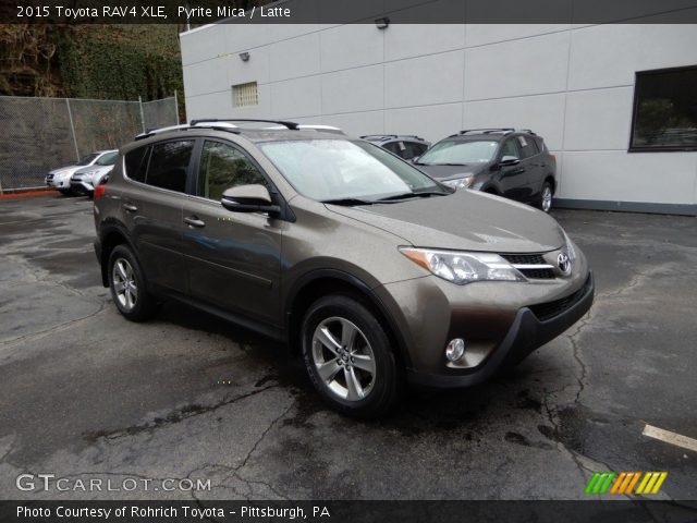 2015 Toyota RAV4 XLE in Pyrite Mica