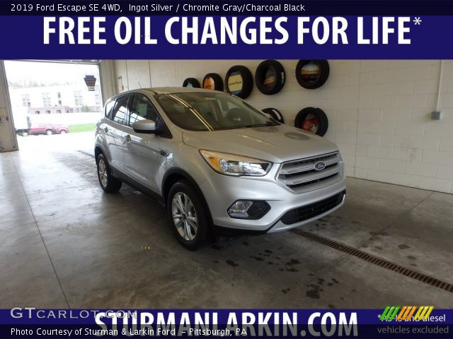 2019 Ford Escape SE 4WD in Ingot Silver