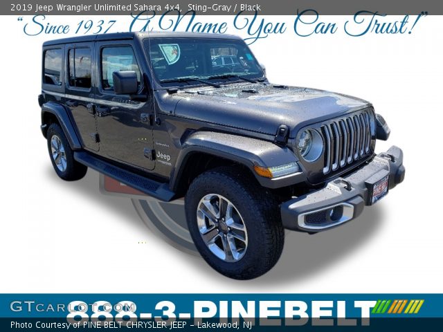2019 Jeep Wrangler Unlimited Sahara 4x4 in Sting-Gray