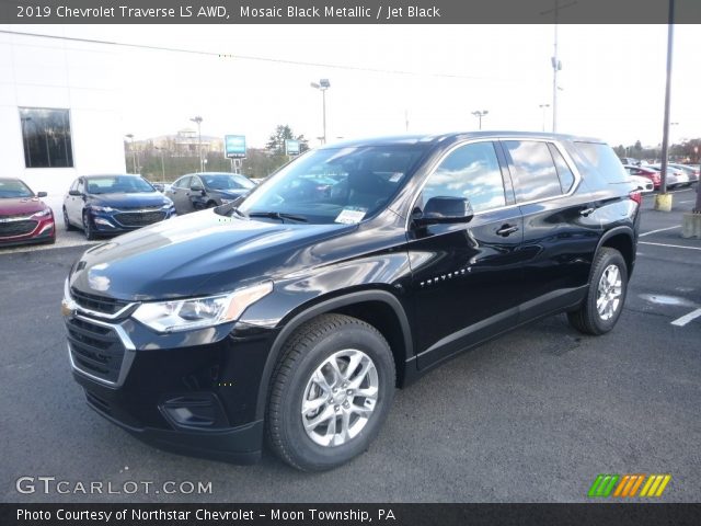 2019 Chevrolet Traverse LS AWD in Mosaic Black Metallic