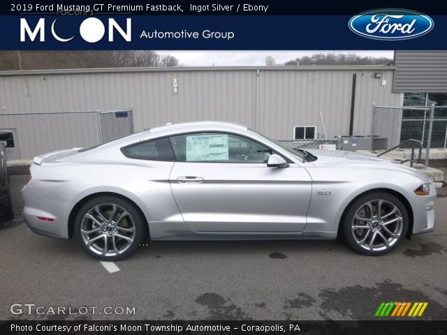 2019 Ford Mustang GT Premium Fastback in Ingot Silver