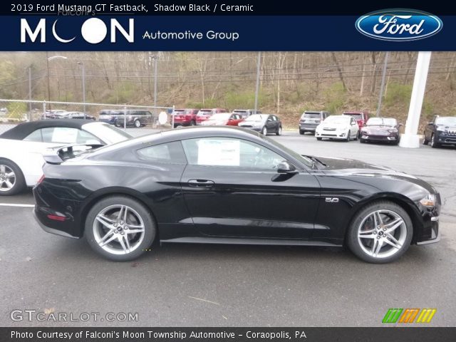 2019 Ford Mustang GT Fastback in Shadow Black