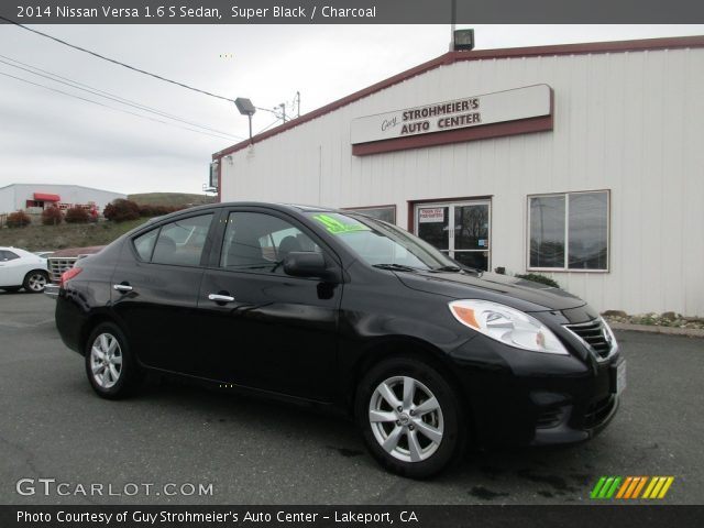 2014 Nissan Versa 1.6 S Sedan in Super Black