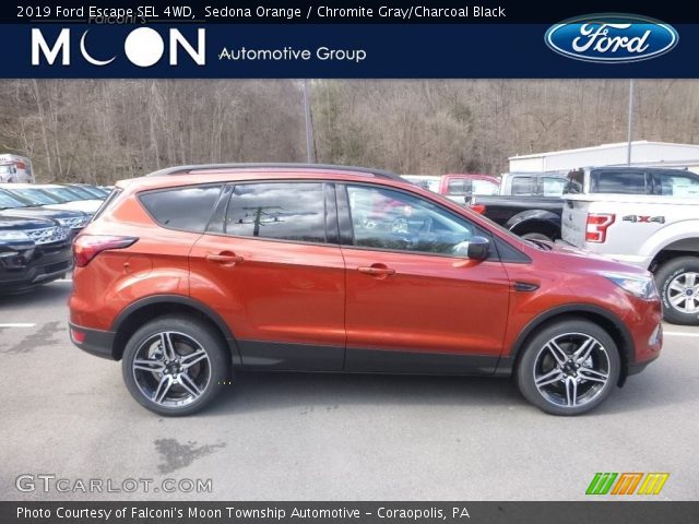 2019 Ford Escape SEL 4WD in Sedona Orange