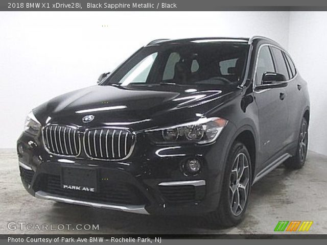 2018 BMW X1 xDrive28i in Black Sapphire Metallic