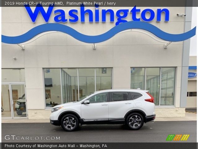 2019 Honda CR-V Touring AWD in Platinum White Pearl
