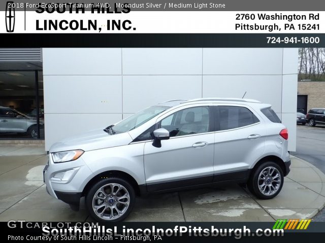 2018 Ford EcoSport Titanium 4WD in Moondust Silver