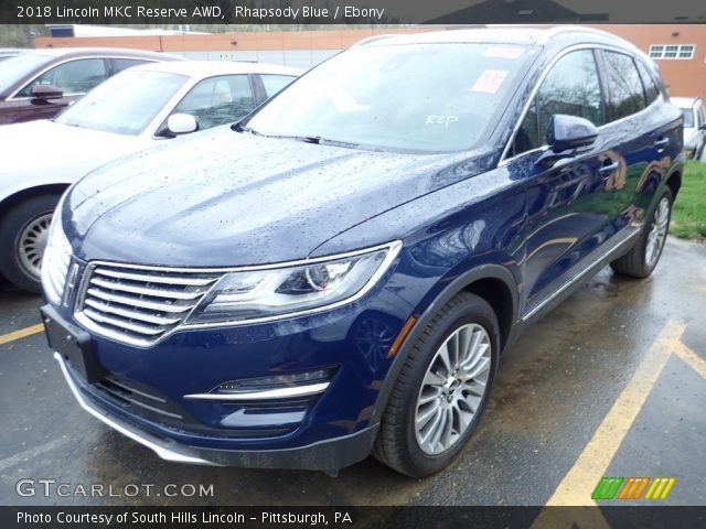 2018 Lincoln MKC Reserve AWD in Rhapsody Blue