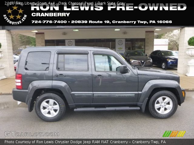 2010 Jeep Liberty Sport 4x4 in Dark Charcoal Pearl