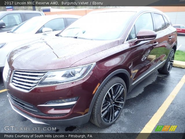 2017 Lincoln MKC Reserve AWD in Burgundy Velvet