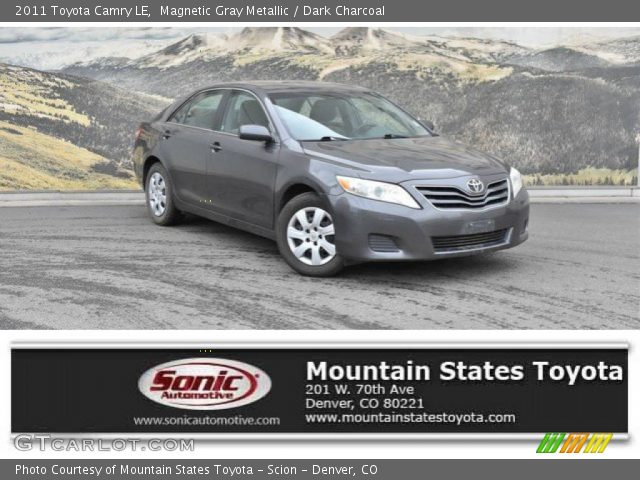 2011 Toyota Camry LE in Magnetic Gray Metallic