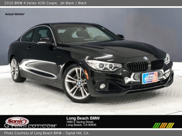 2016 BMW 4 Series 428i Coupe in Jet Black