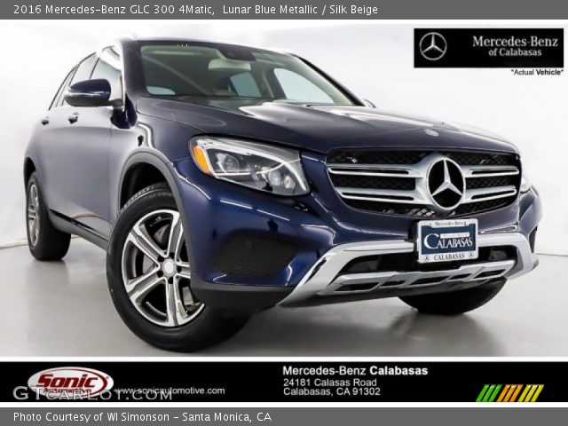 2016 Mercedes-Benz GLC 300 4Matic in Lunar Blue Metallic