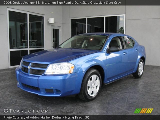 2008 Dodge Avenger SE in Marathon Blue Pearl