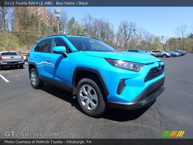 2019 Toyota RAV4 LE AWD in Blue Flame