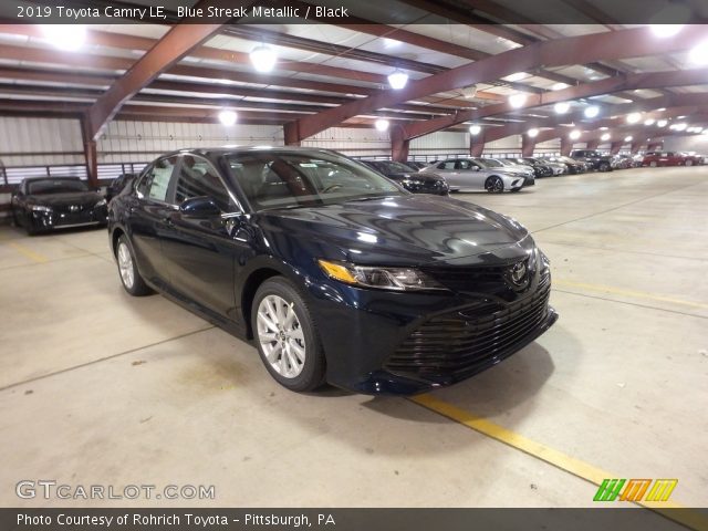 2019 Toyota Camry LE in Blue Streak Metallic