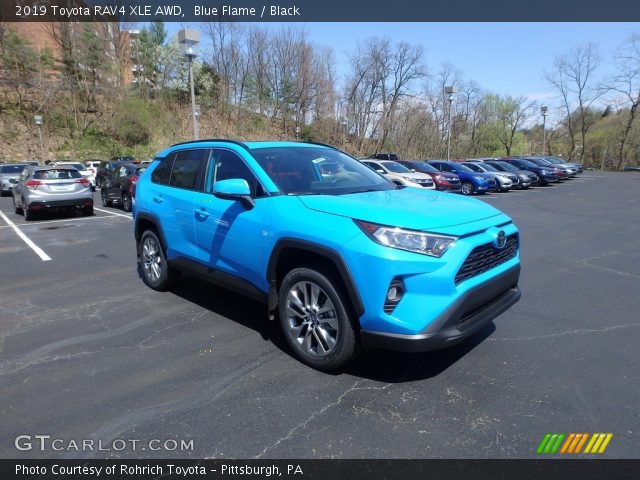 2019 Toyota RAV4 XLE AWD in Blue Flame