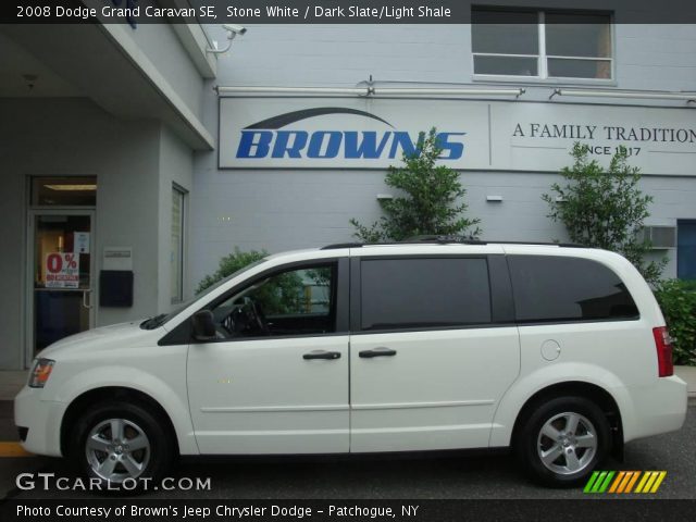 2008 Dodge Grand Caravan SE in Stone White